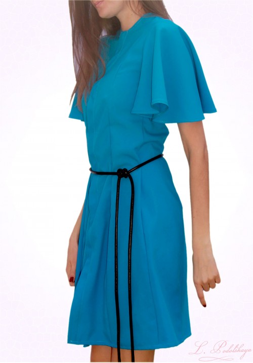 Winged Front Closure Dress NIKI