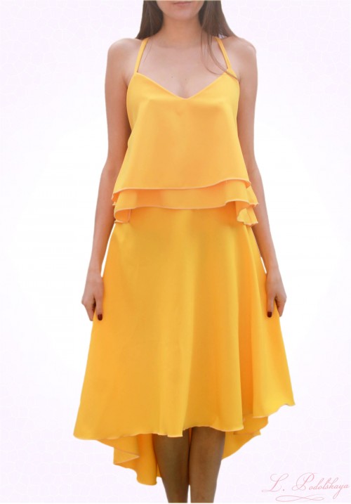 Long Asymmetric Skirt BELLA #2