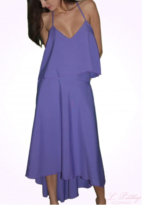 Long Asymmetric Skirt BELLA #3