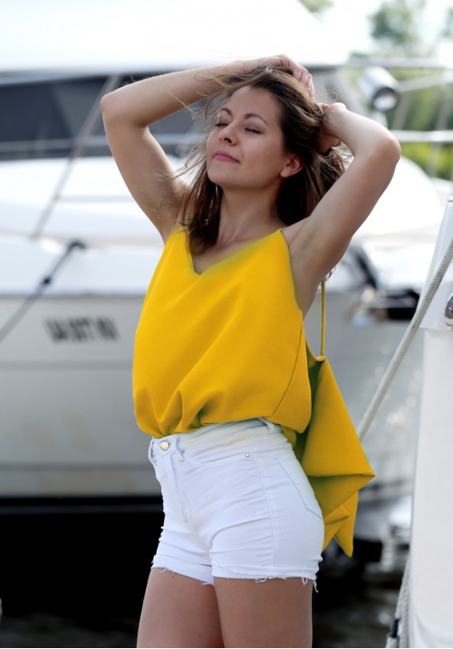 Wing Top TALI YELLOW