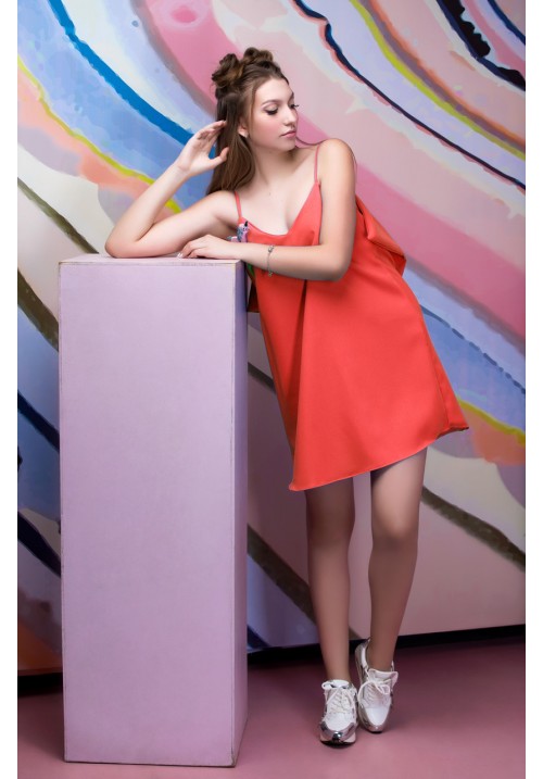 Wing Dress TULI RED